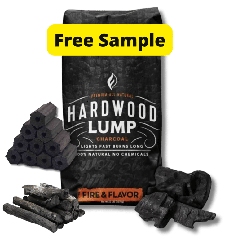 free sample of bbq charcoal